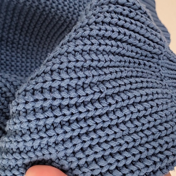 Free People Dream Blue Cable Knit Sweater Size Small - Picture 7 of 7